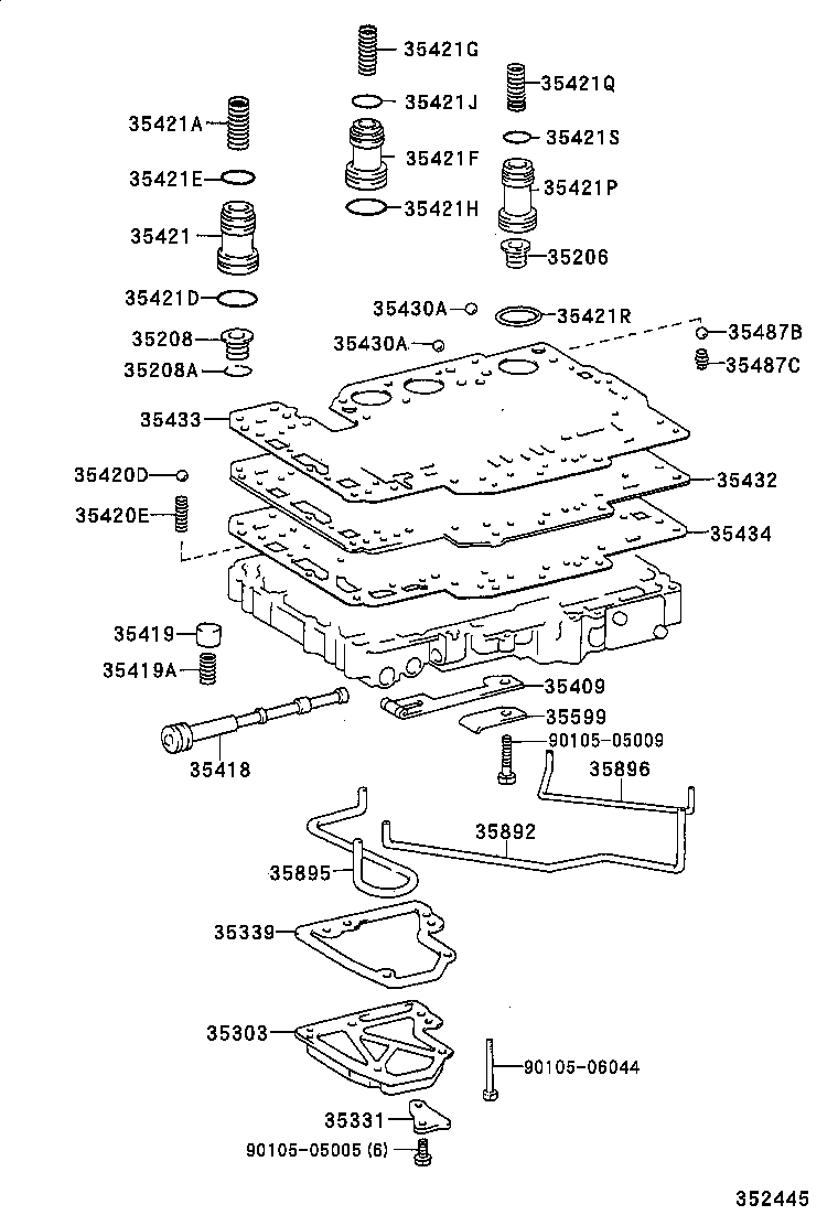 35211-28010 VALVE, LOCK UP SIGNAL product image