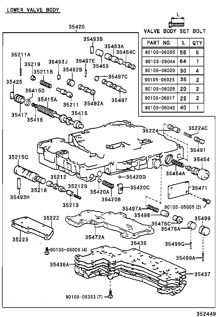 35211-28010 VALVE, LOCK UP SIGNAL product image