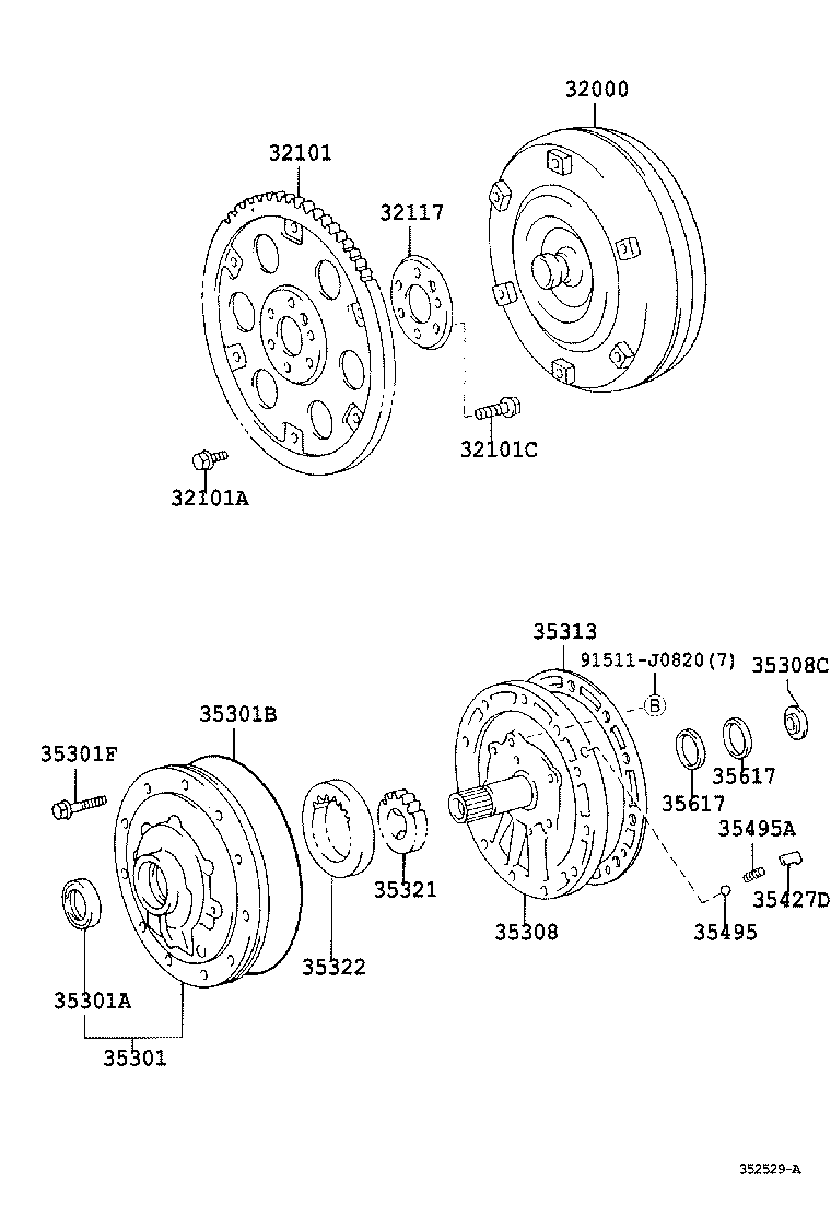 35301-60020 BODY SUB-ASSY, FRONT OIL PUMP product image