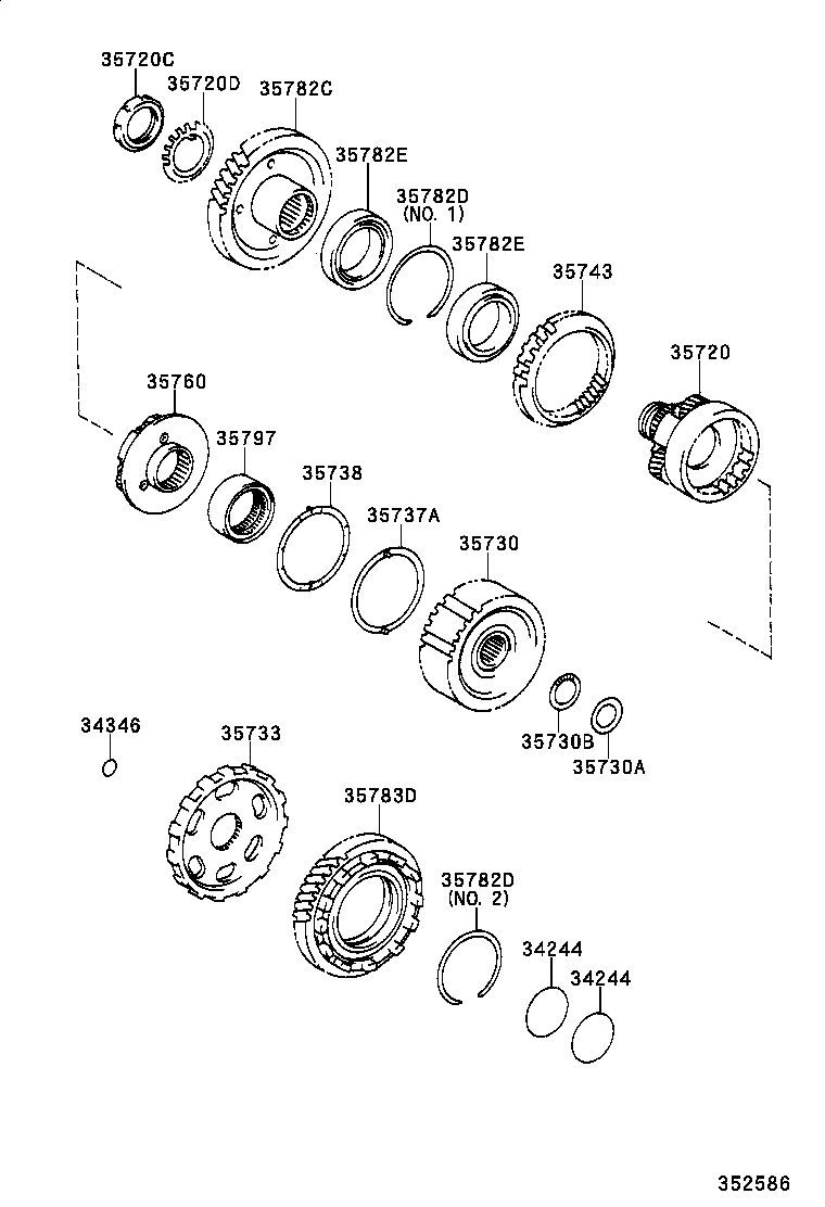 35783-28010 GEAR, COUNTER DRIVEN product image