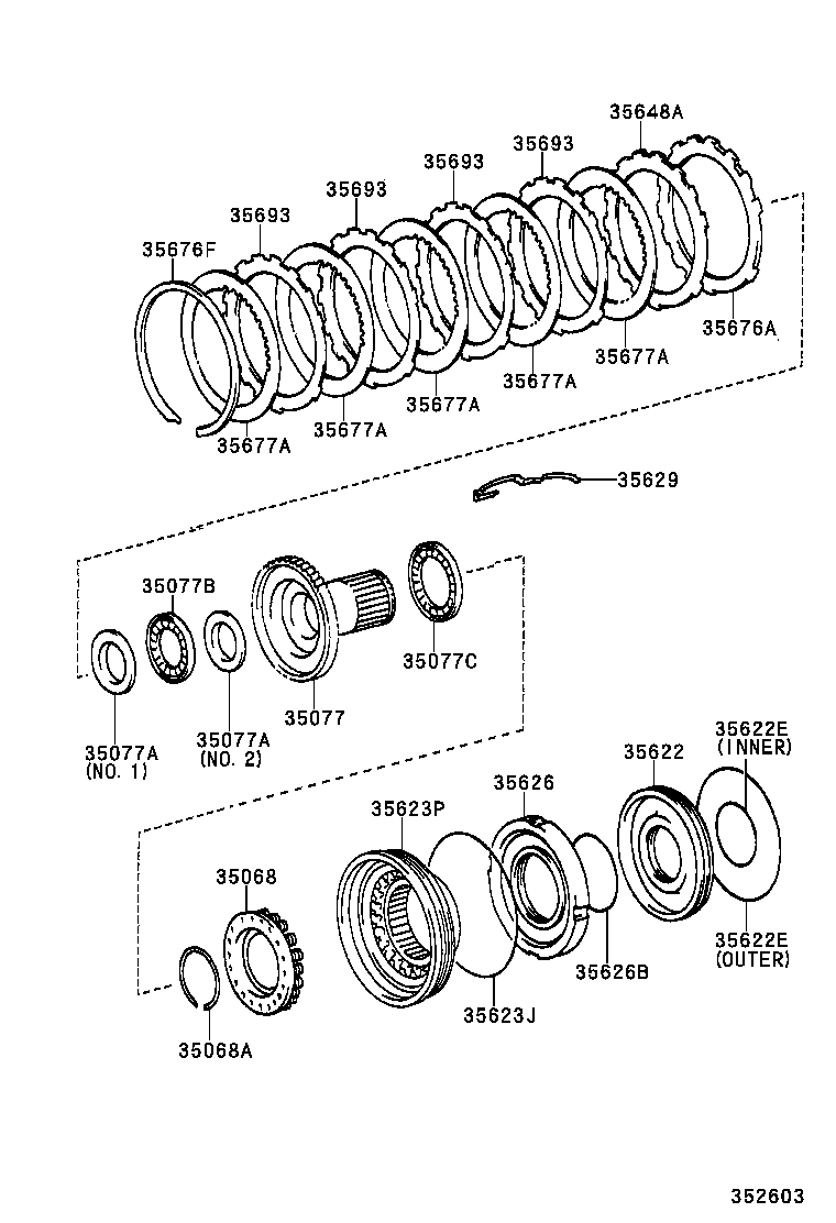 90301-99084 RING (FOR BRAKE PISTON OUTER) product image