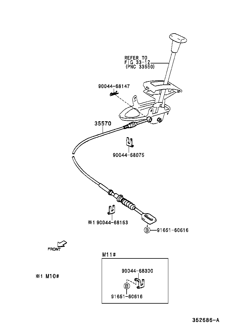 35409-97202 SPRING SUB-ASSY, MANUAL DETENT product image