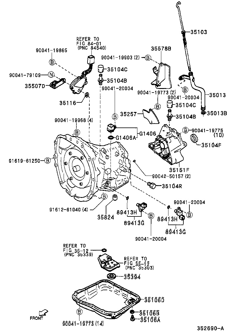 35151-87403 COVER, TRANSMISSION CASE, SIDE product image