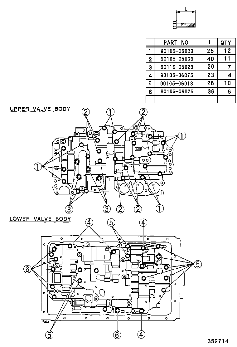 35405-60060 PISTON, C-2 ACCUMULATOR product image
