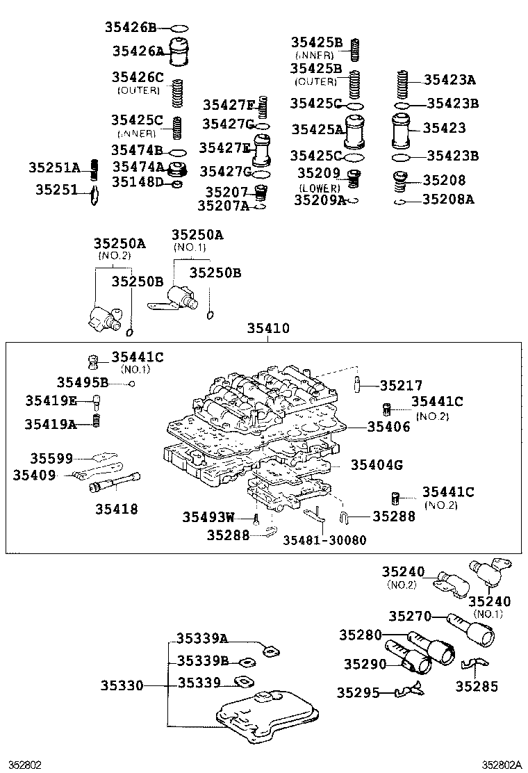35212-24010 VALVE, LOCK UP RELAY product image