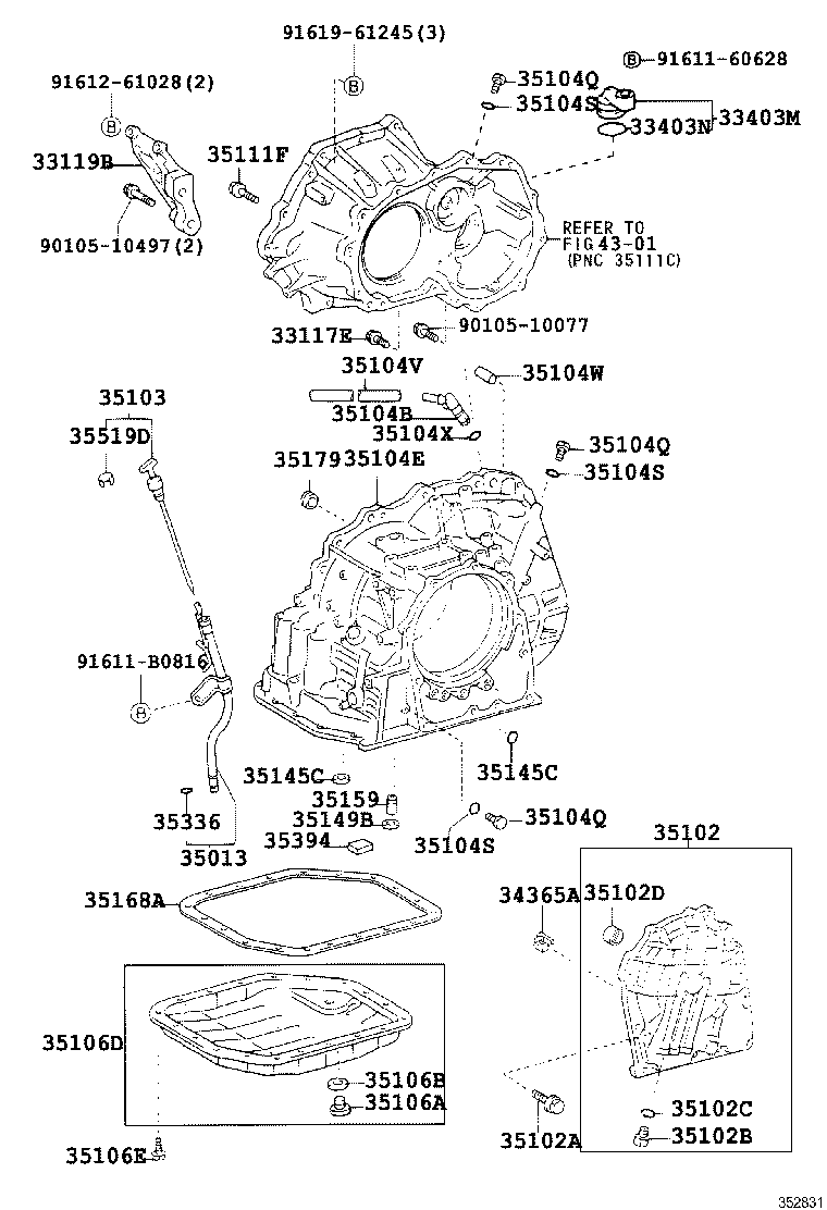 33119-12120 PLATE, STIFFENER, LH(ATM) product image