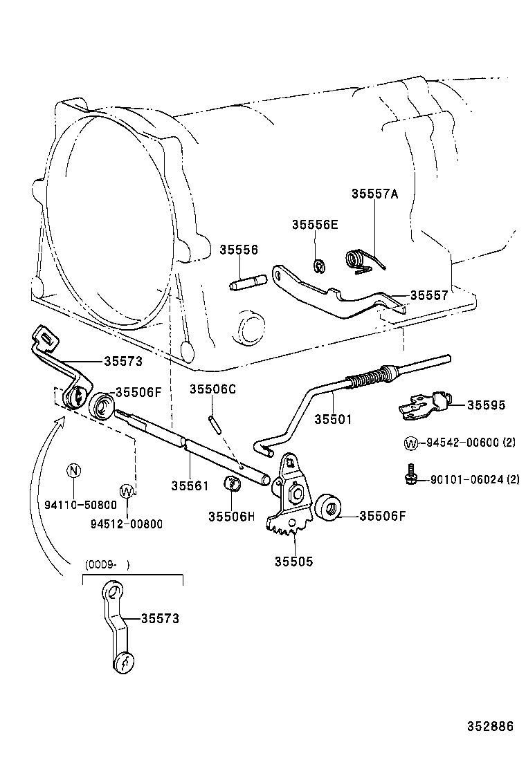 35520-35210 CABLE ASSY, THROTTLE product image
