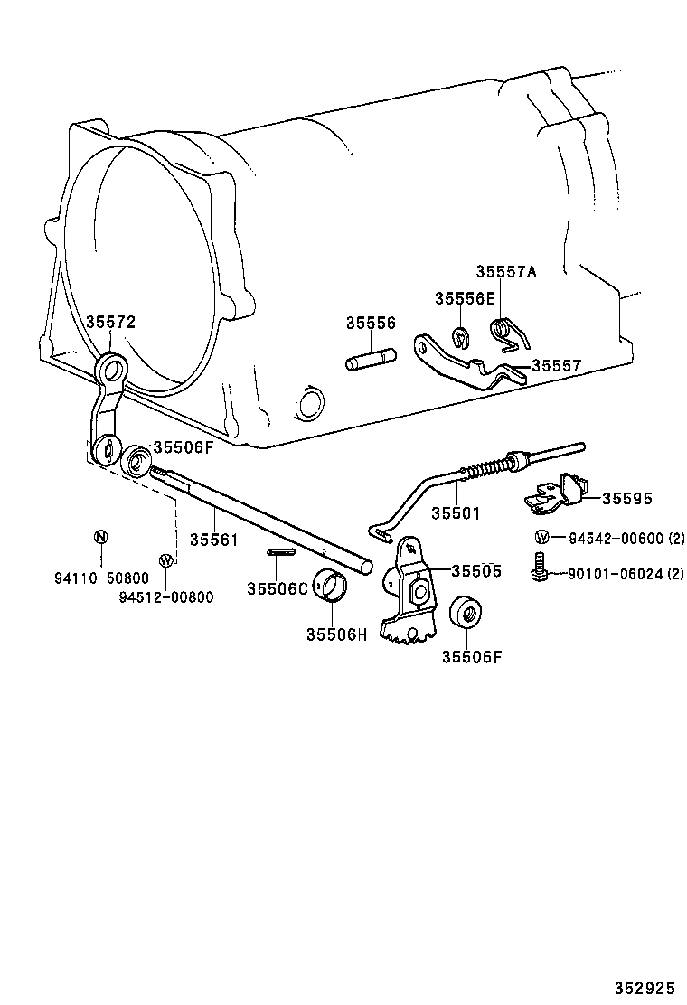 35520-35160 CABLE ASSY, THROTTLE product image
