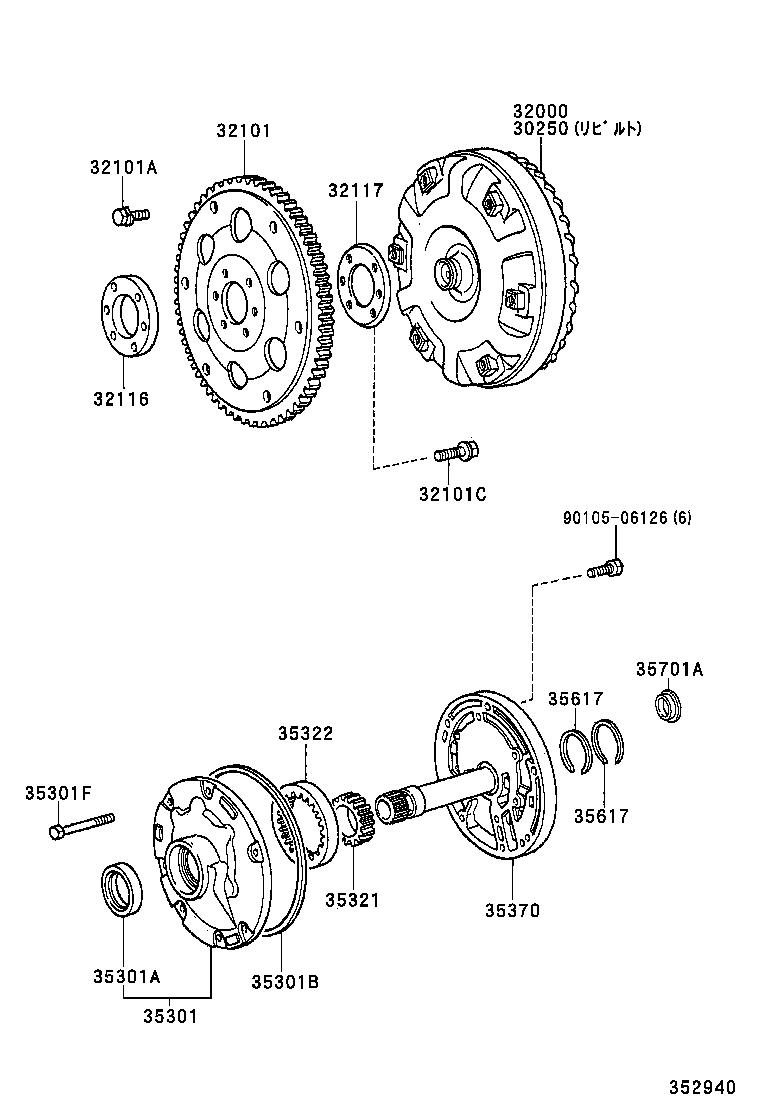 32000-22250 CONVERTER ASSY, TORQUE product image