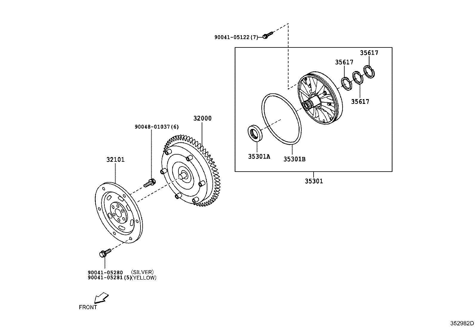 32000-97501 CONVERTER ASSY, TORQUE product image
