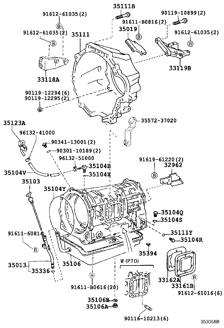 35123-37020 SKIRT, TRANSMISSION BREATHER product image