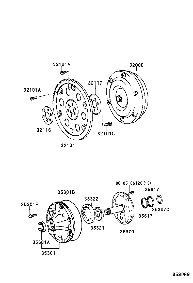 32000-30251 CONVERTER ASSY, TORQUE product image
