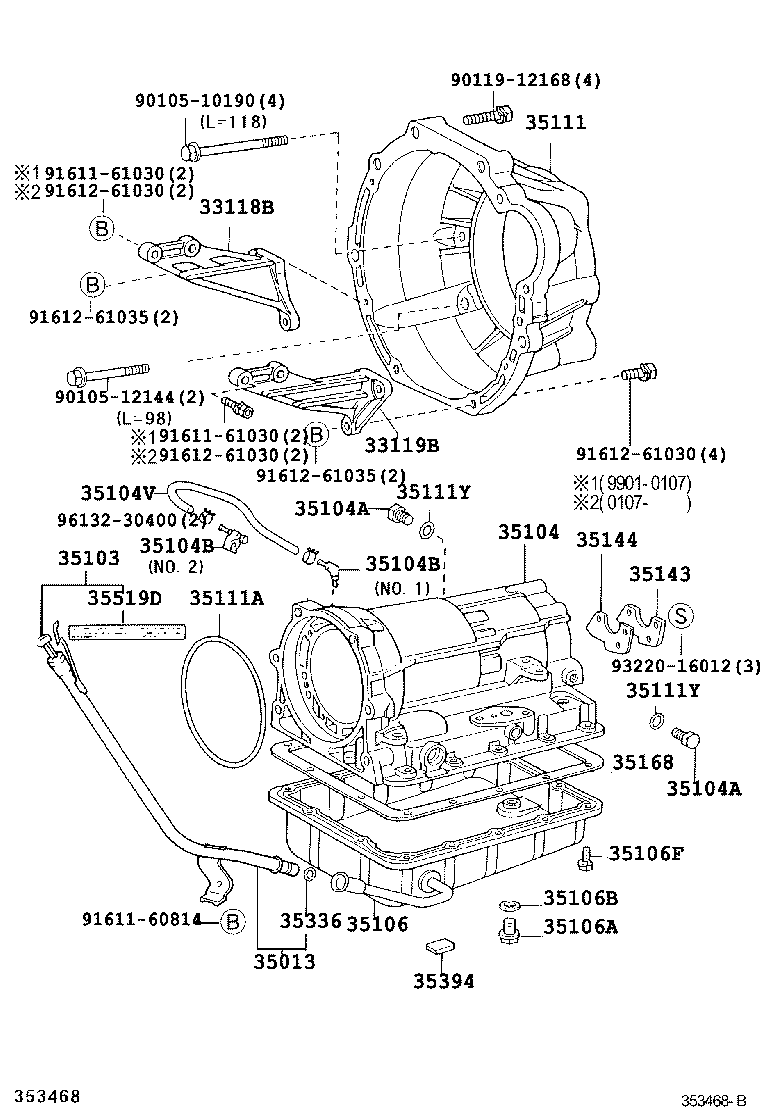 90930-03168 PLUG, BREATHER, NO.1 (ATM) product image