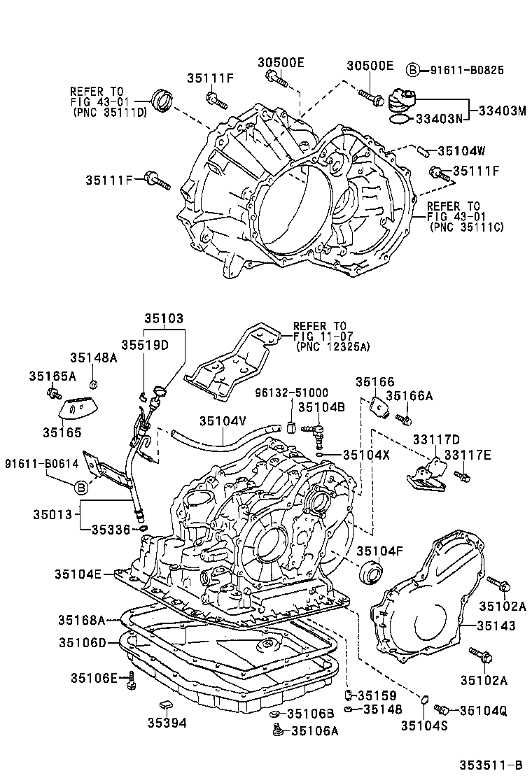35103-12330 GAGE SUB-ASSY, TRANSMISSION OIL LEVEL product image