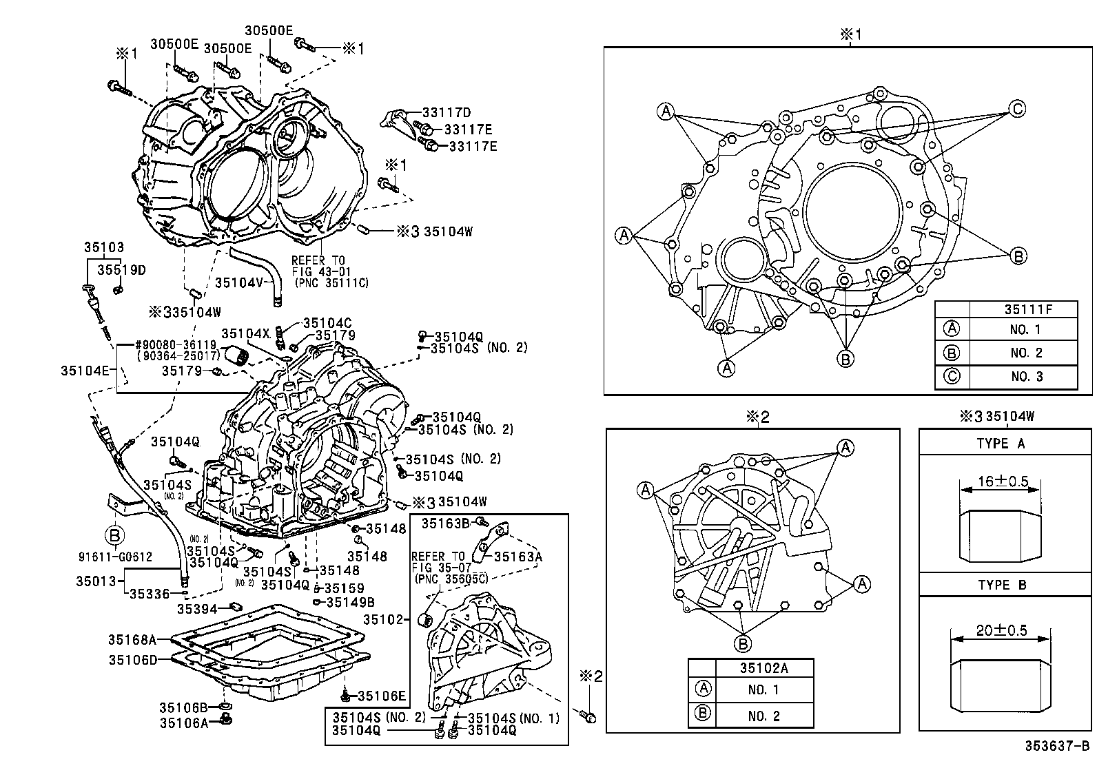 35104-33060 CASE SUB-ASSY, AUTOMATIC TRANSAXLE product image