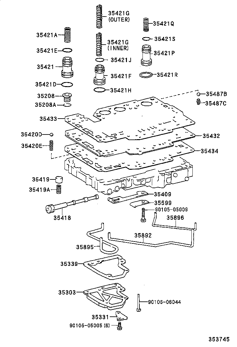 35211-28010 VALVE, LOCK UP SIGNAL product image