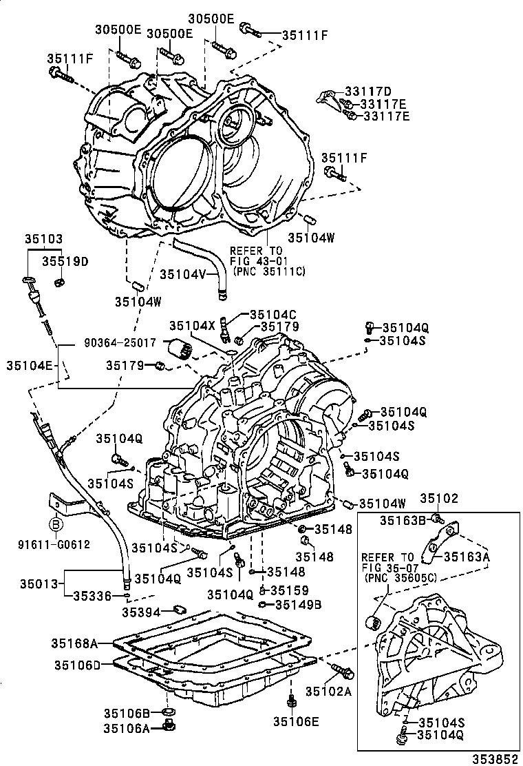 33117-YC020 PROTECTOR, AUTOMATIC TRANSMISSION CASE product image