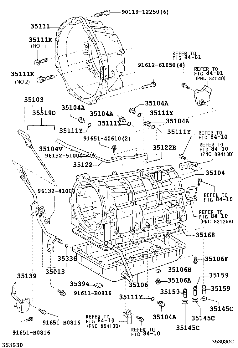 35111-60140 HOUSING, AUTOMATIC TRANSMISSION product image