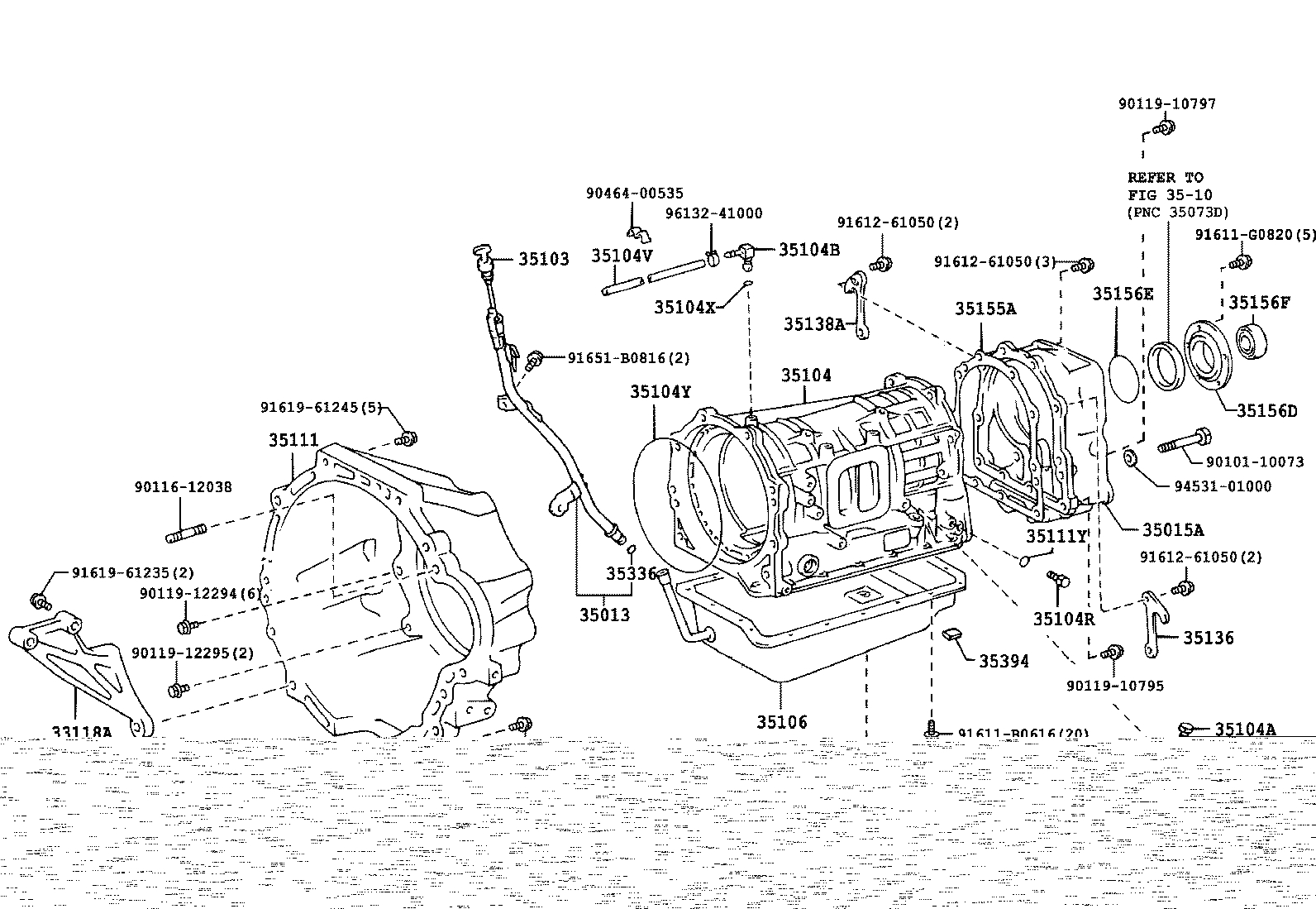 35111-60140 HOUSING, AUTOMATIC TRANSMISSION product image