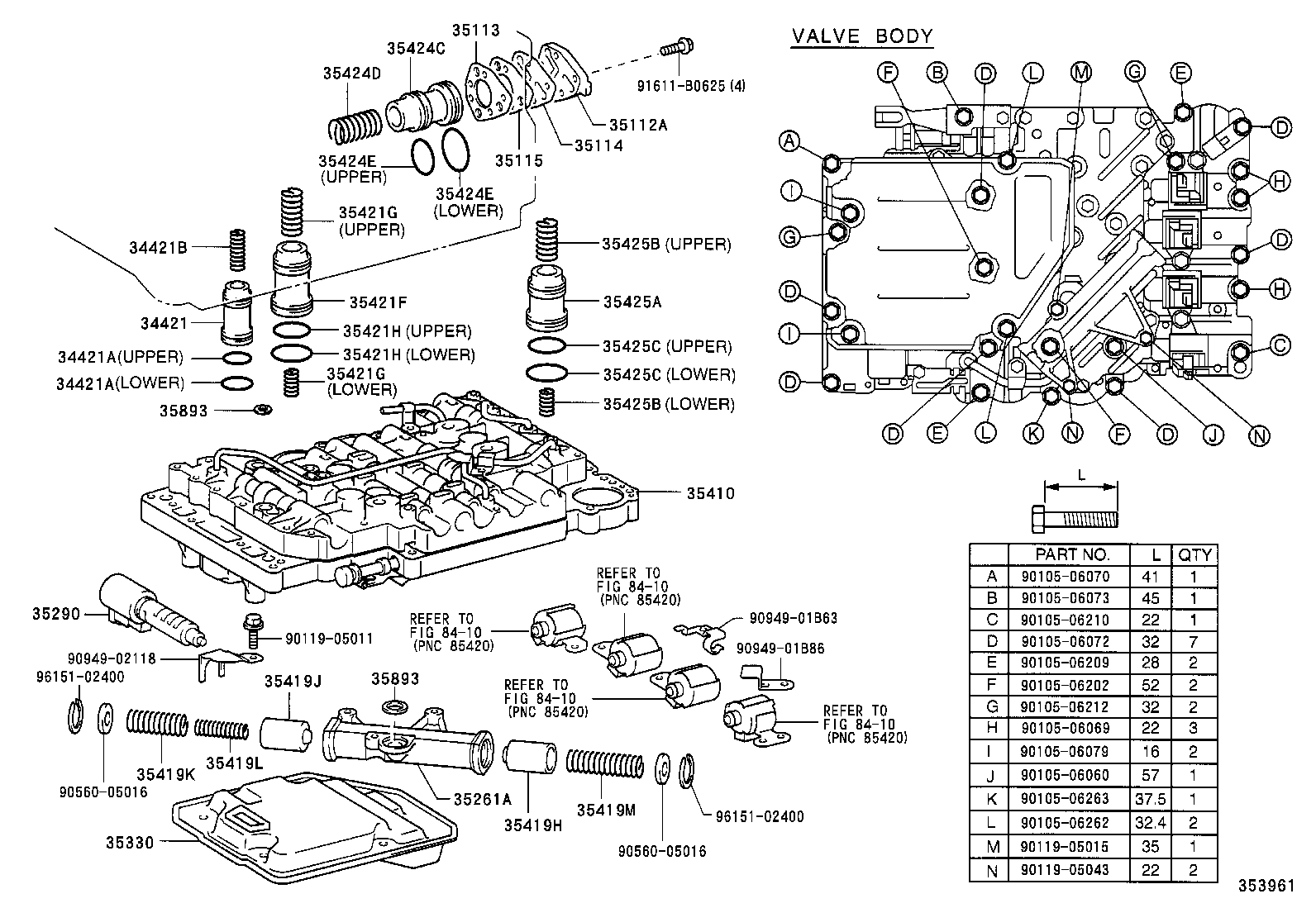 35405-60060 PISTON, C-2 ACCUMULATOR product image