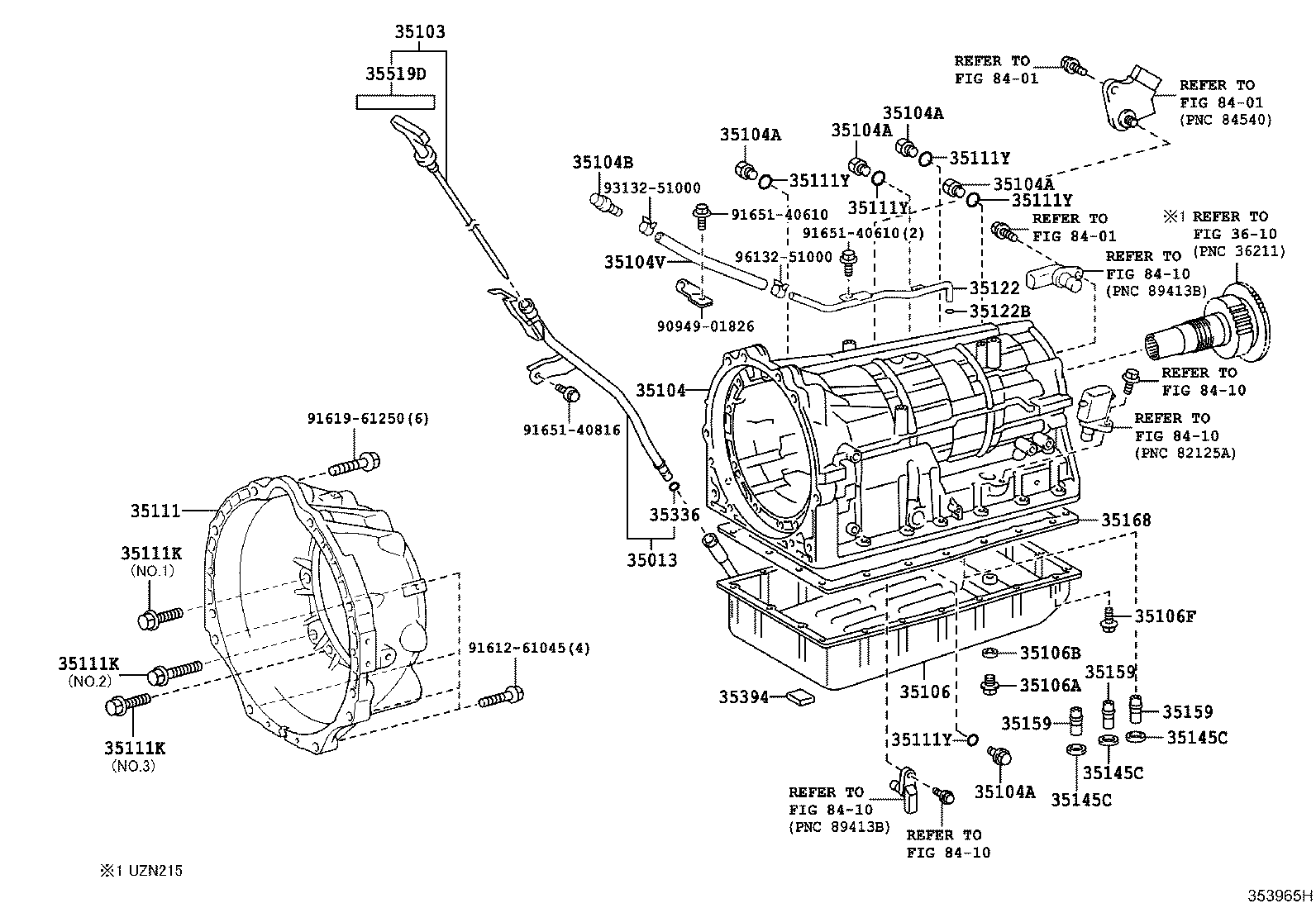 35106-60150 PAN SUB-ASSY, AUTOMATIC TRANSMISSION OIL product image