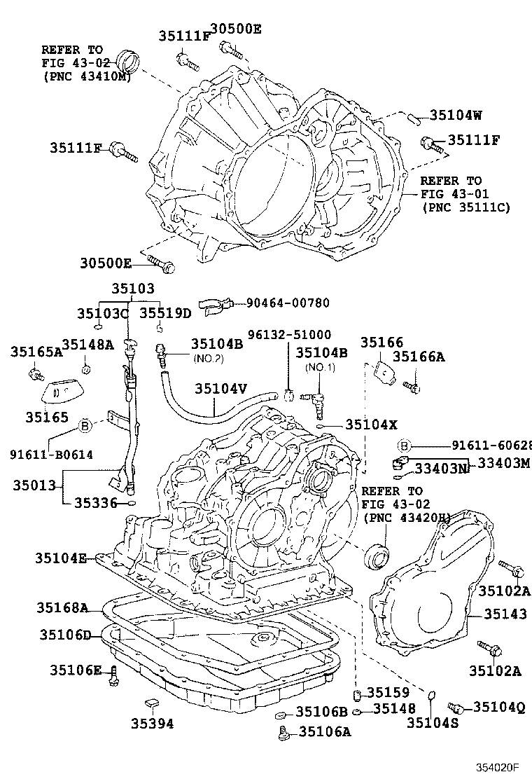 35012-21030 HOSE SUB-ASSY, TRANSMISSION BREATHER product image