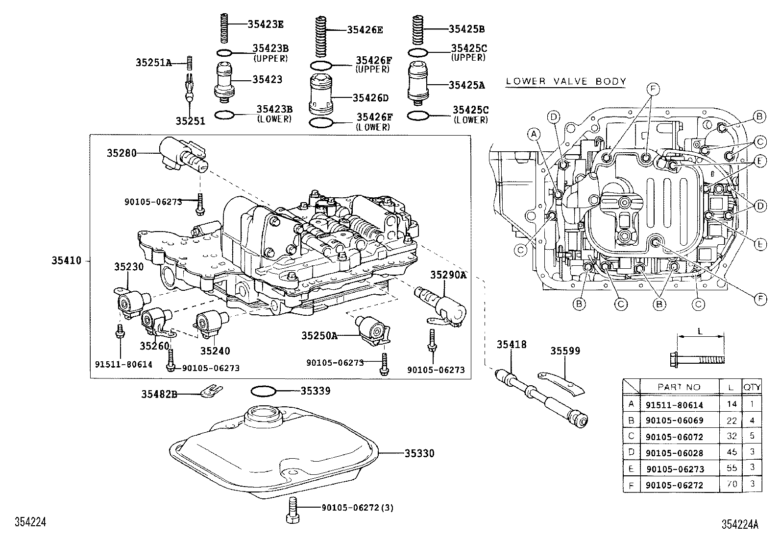 35220-33020 SOLENOID ASSY, CLUTCH CONTROL, NO.2 product image