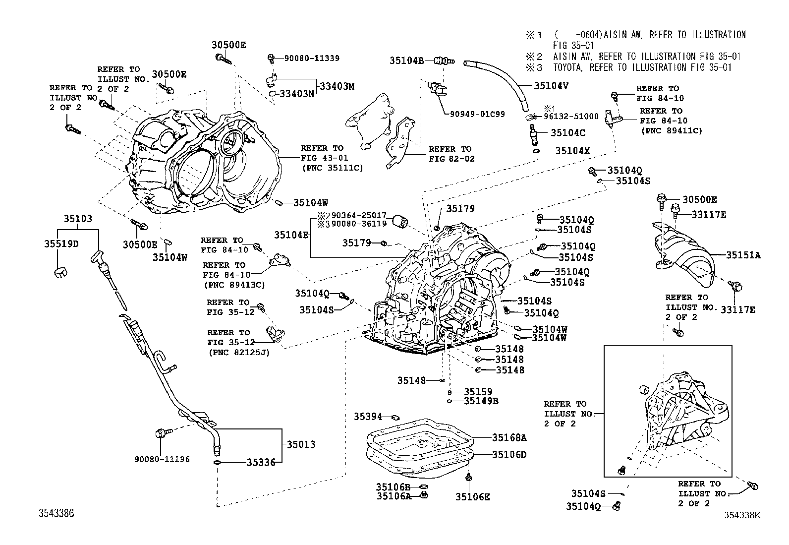35103-06110 GAGE SUB-ASSY, TRANSMISSION OIL LEVEL product image