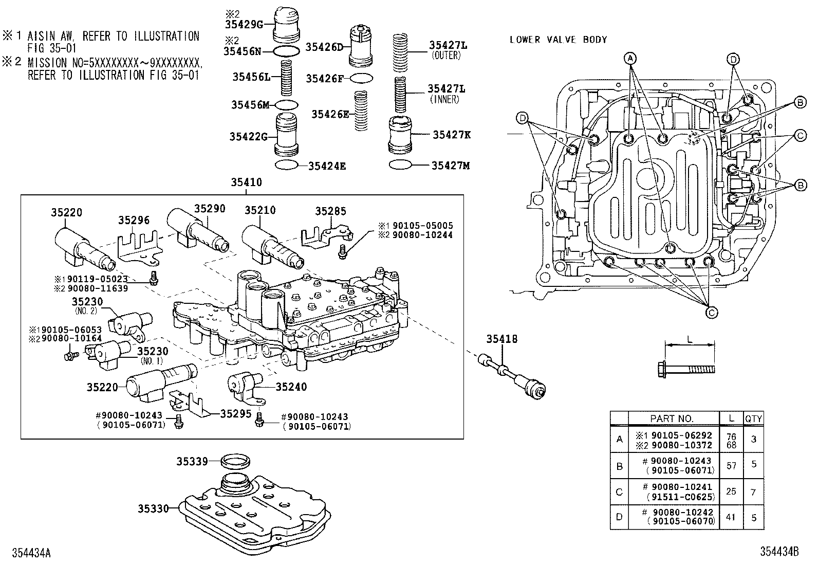 35195-07010 CLAMP, TRANSAXLE APPLY TUBE, NO.1 product image