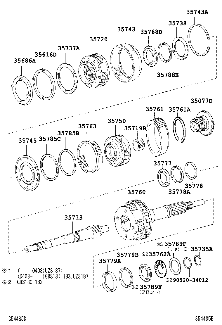 35760-30110 GEAR ASSY, REAR PLANETARY product image