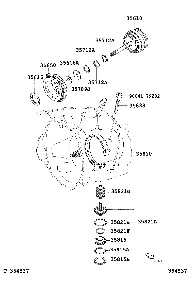 35789-87209 RACE, THRUST BEARING (FOR INPUT SHAFT FRONT) product image