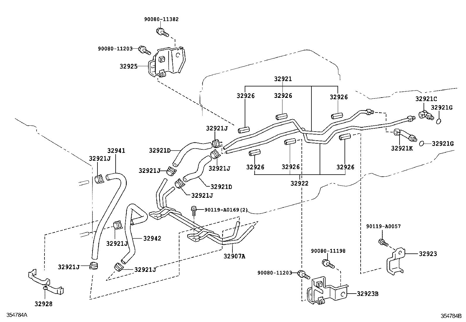 32913-04040 BRACKET, OIL COOLER product image