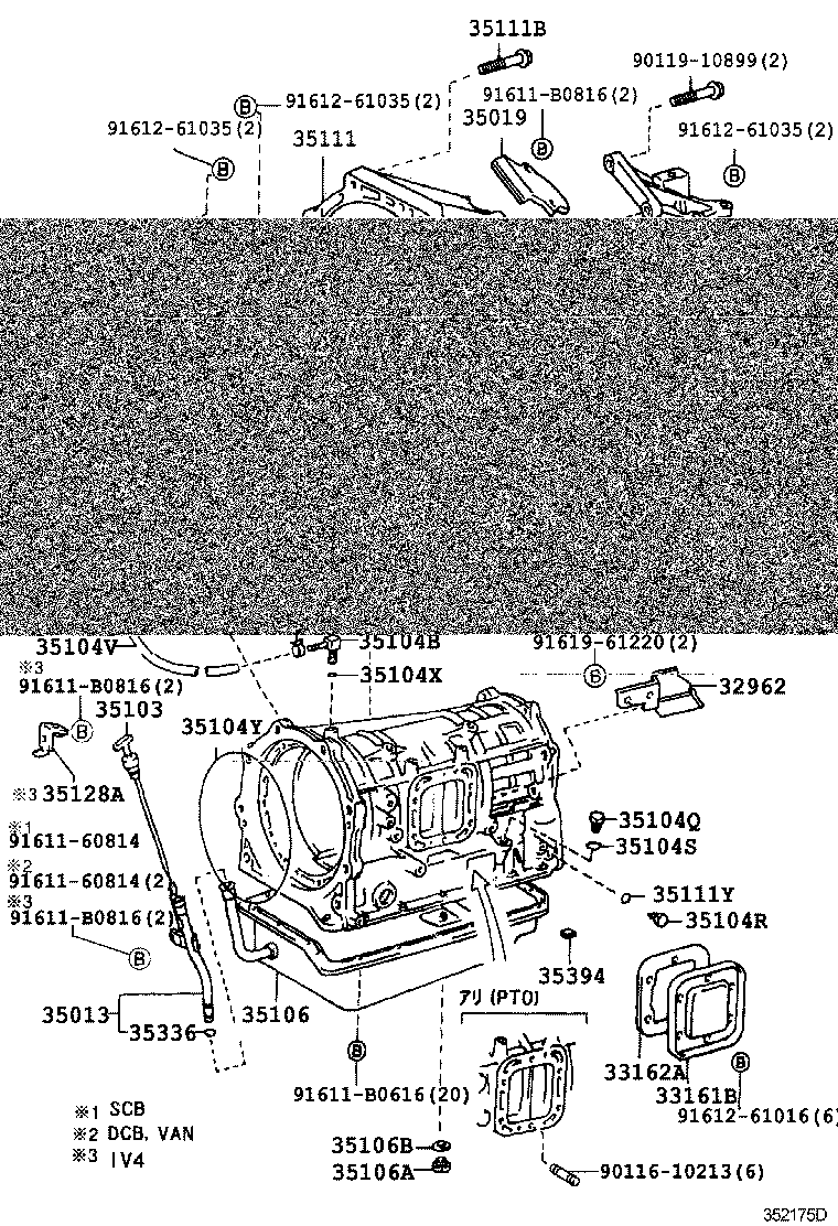 33162-37040 GASKET, TRANSMISSION POWER TAKE-OFF product image