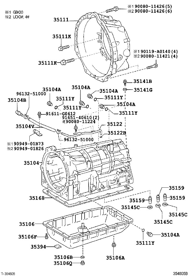 35111-0C010 HOUSING, AUTOMATIC TRANSMISSION product image