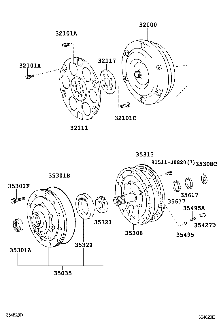 32000-25030 CONVERTER ASSY, TORQUE product image