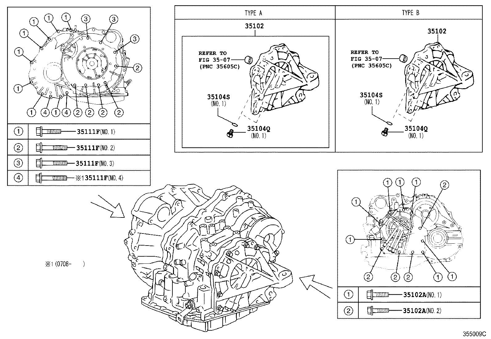 35106-08010 PAN SUB-ASSY, AUTOMATIC TRANSAXLE OIL product image