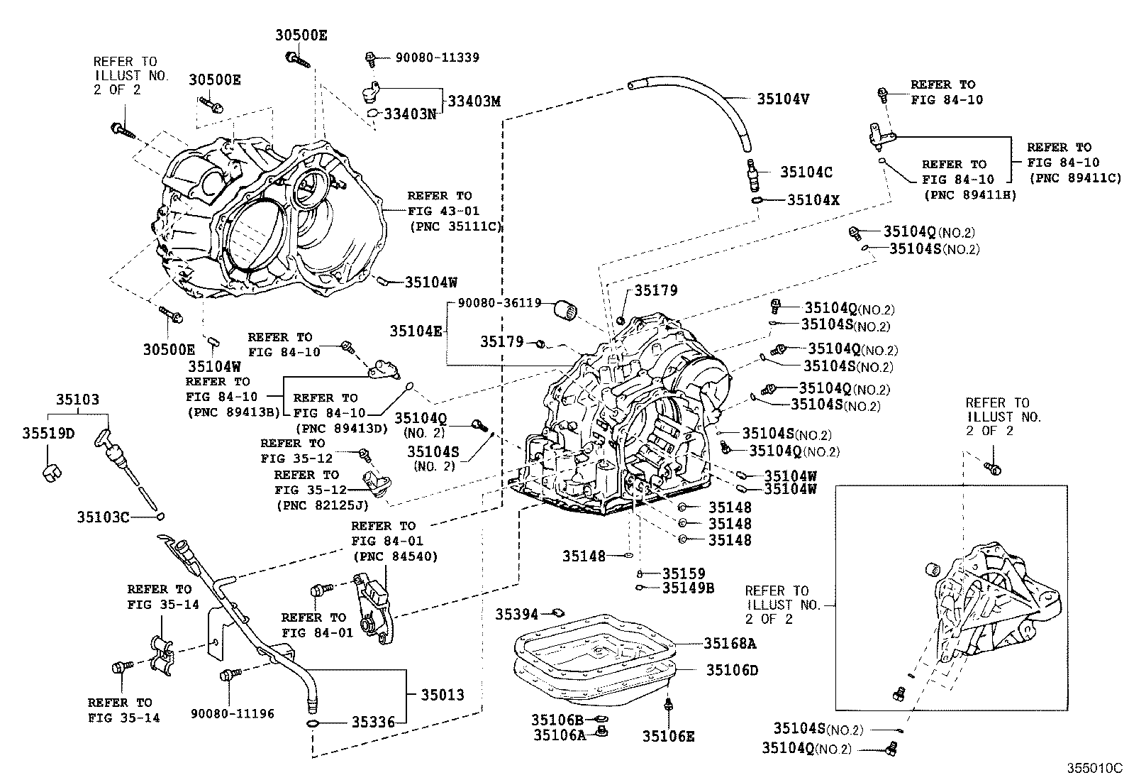 35106-08010 PAN SUB-ASSY, AUTOMATIC TRANSAXLE OIL product image