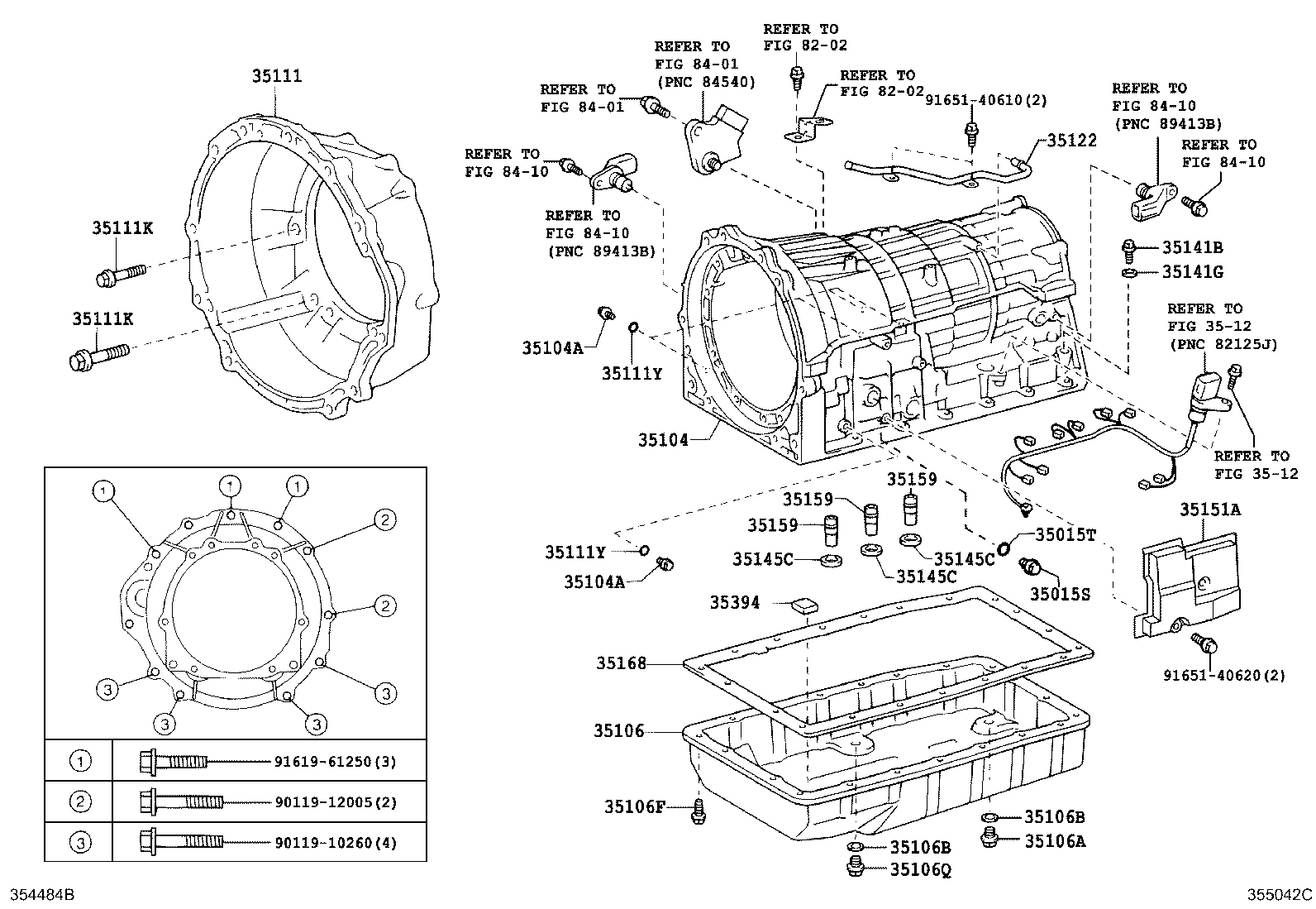 90341-14011 PLUG (FOR AUTOMATIC TRANSMISSION CASE) product image