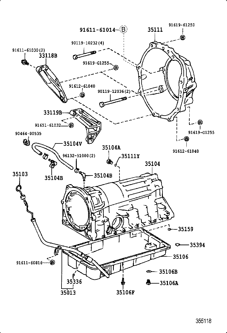 35111-26020 HOUSING, AUTOMATIC TRANSMISSION product image