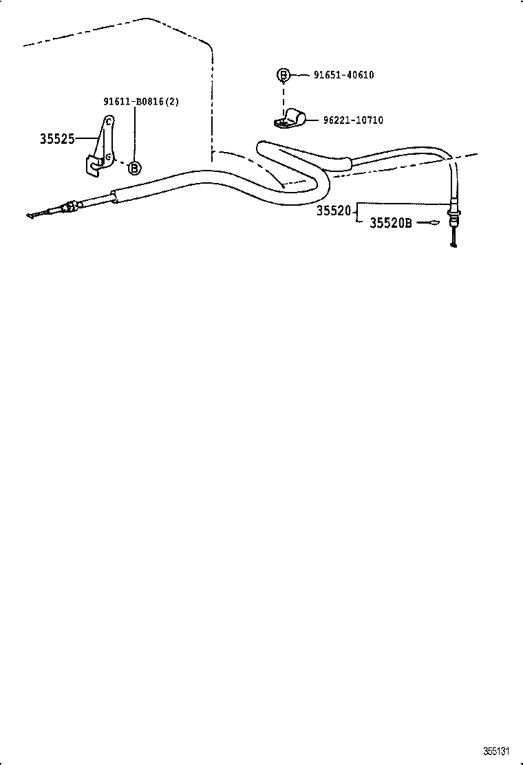 35557-26040 PAWL, PARKING LOCK product image