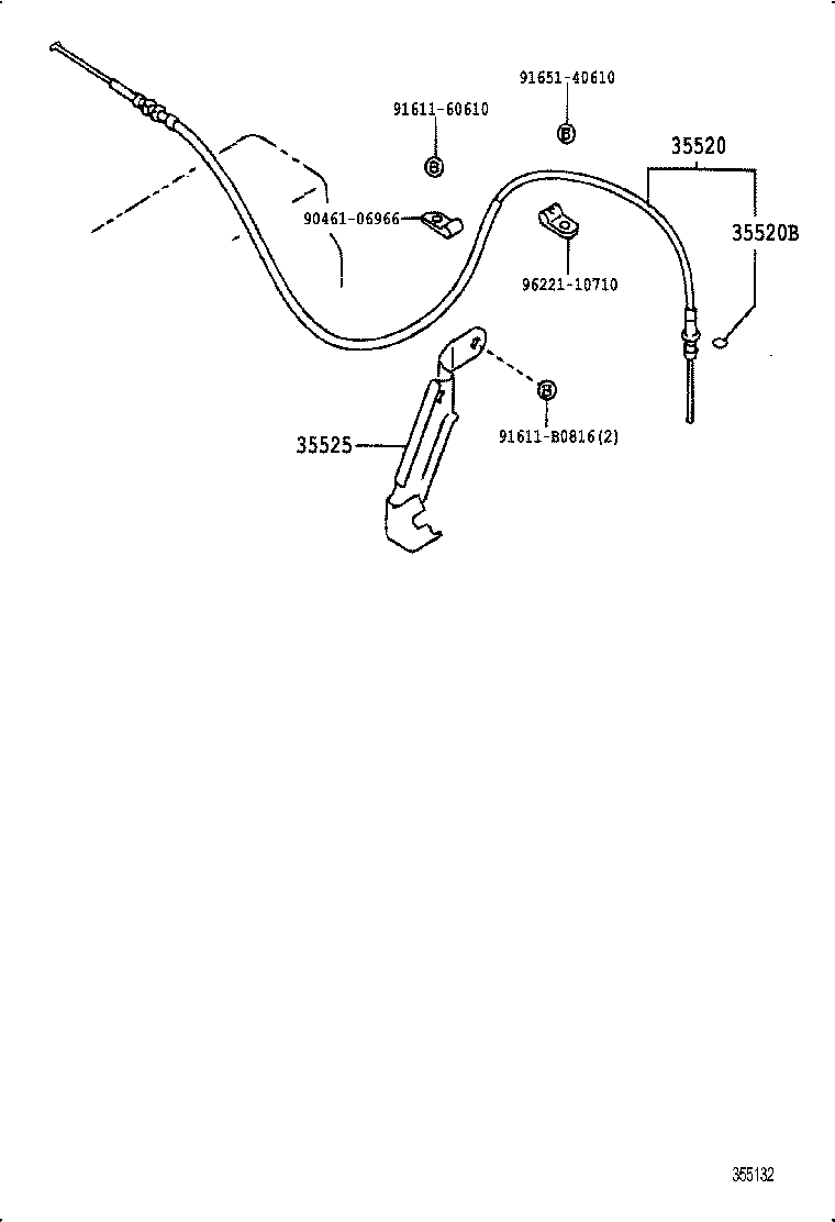 35557-26030 PAWL, PARKING LOCK product image