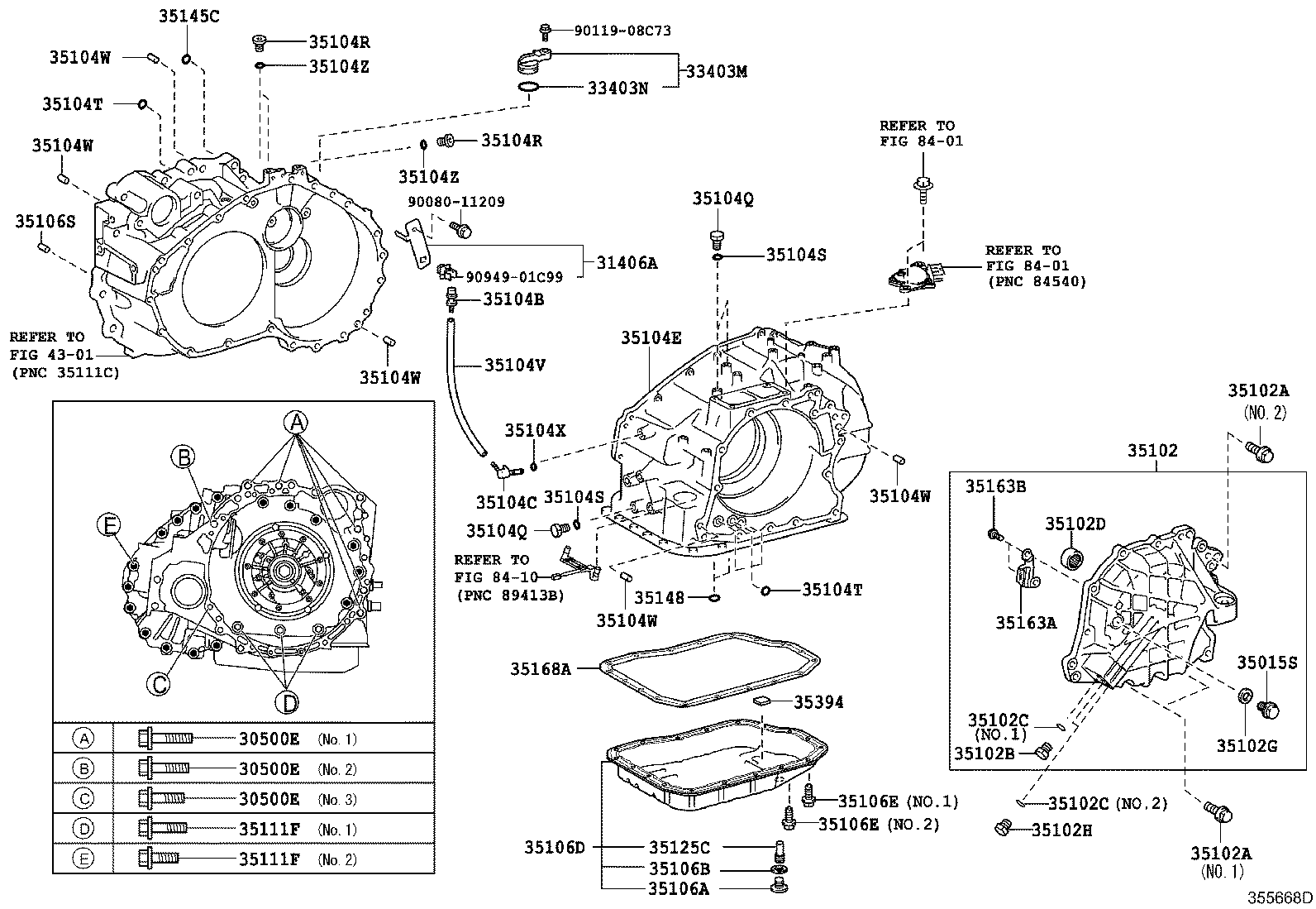 35106-08010 PAN SUB-ASSY, AUTOMATIC TRANSAXLE OIL product image