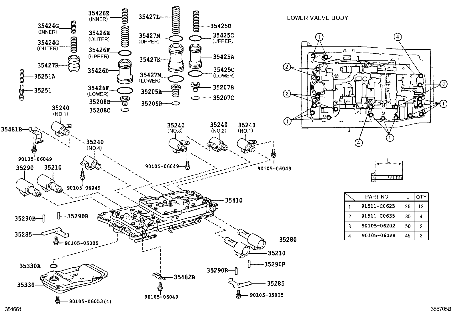 35240-50040 SOLENOID ASSY, AUTOMATIC TRANSMISSION 3WAY product image