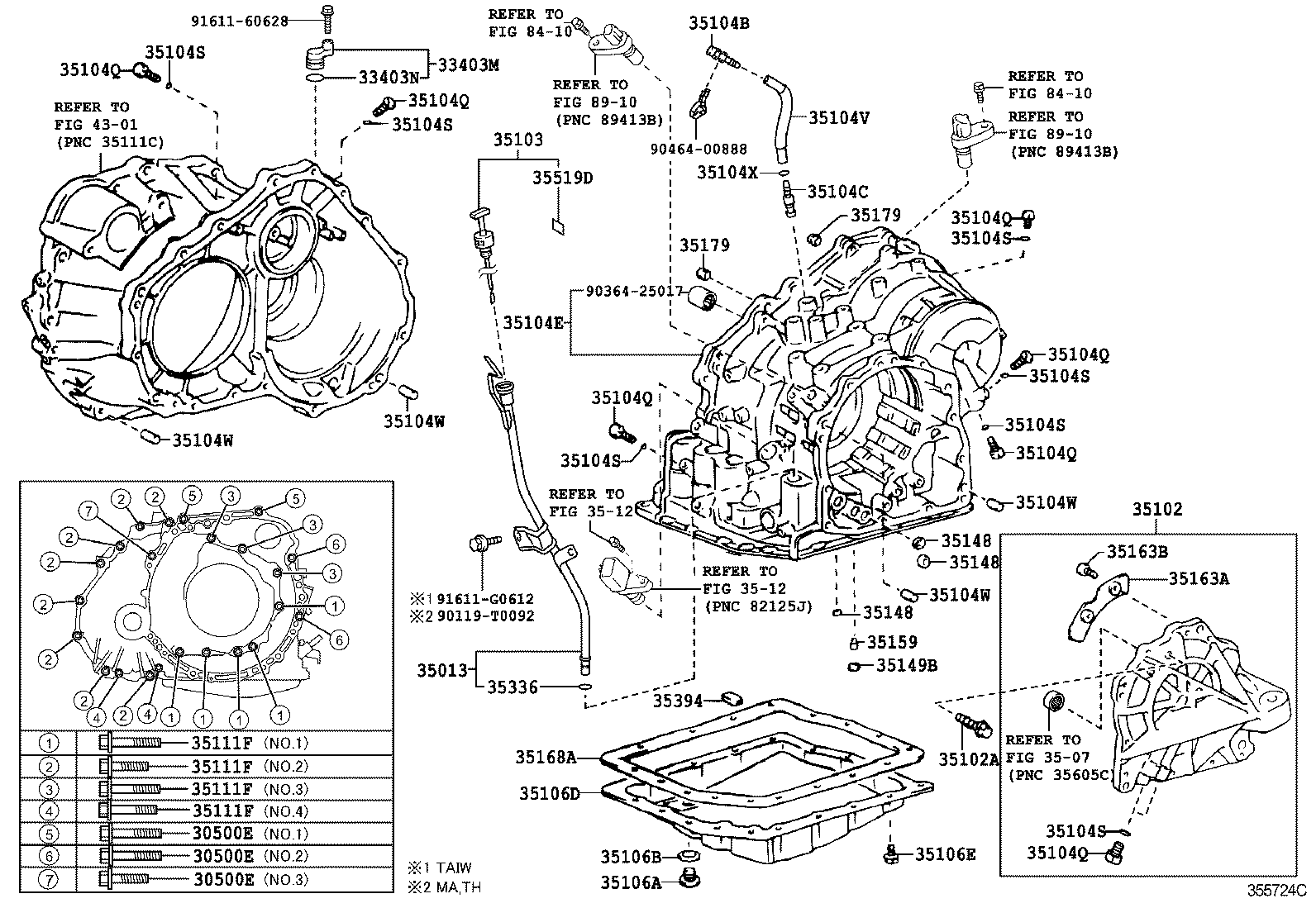35013-06150 TUBE SUB-ASSY, TRANSMISSION OIL FILLER product image