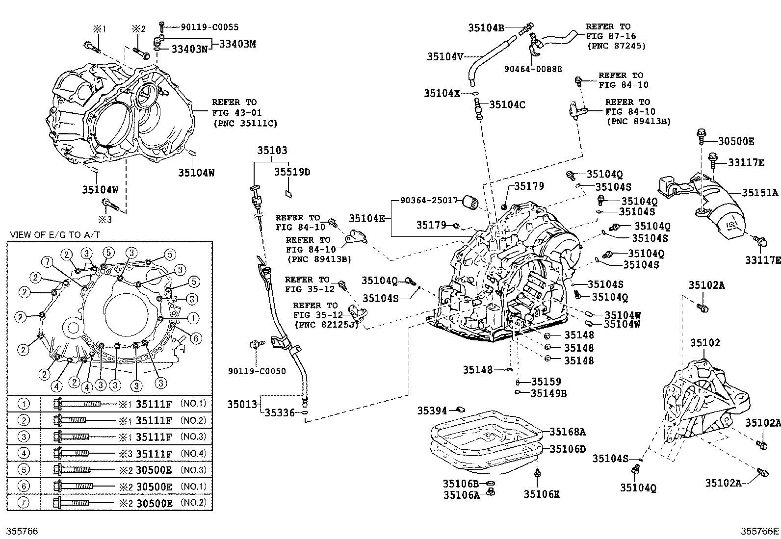 35104-33080 CASE SUB-ASSY, AUTOMATIC TRANSAXLE product image
