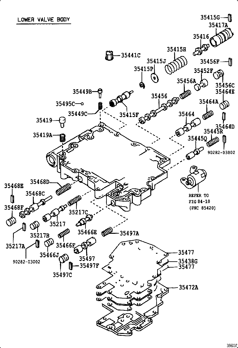 35217-32010 VALVE, ACCUMULATOR CONTROL, NO.2 product image