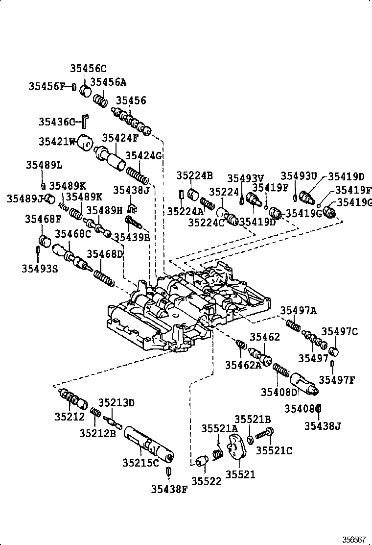 35280-30010 SOLENOID ASSY, LOCK UP CONTROL product image