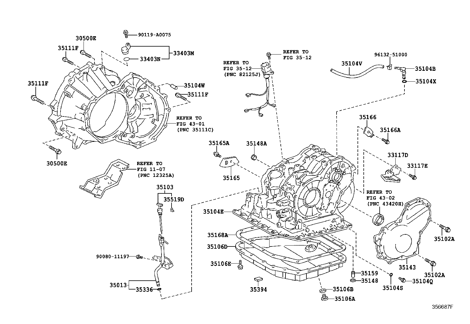 33117-02030 PROTECTOR, AUTOMATIC TRANSMISSION CASE product image