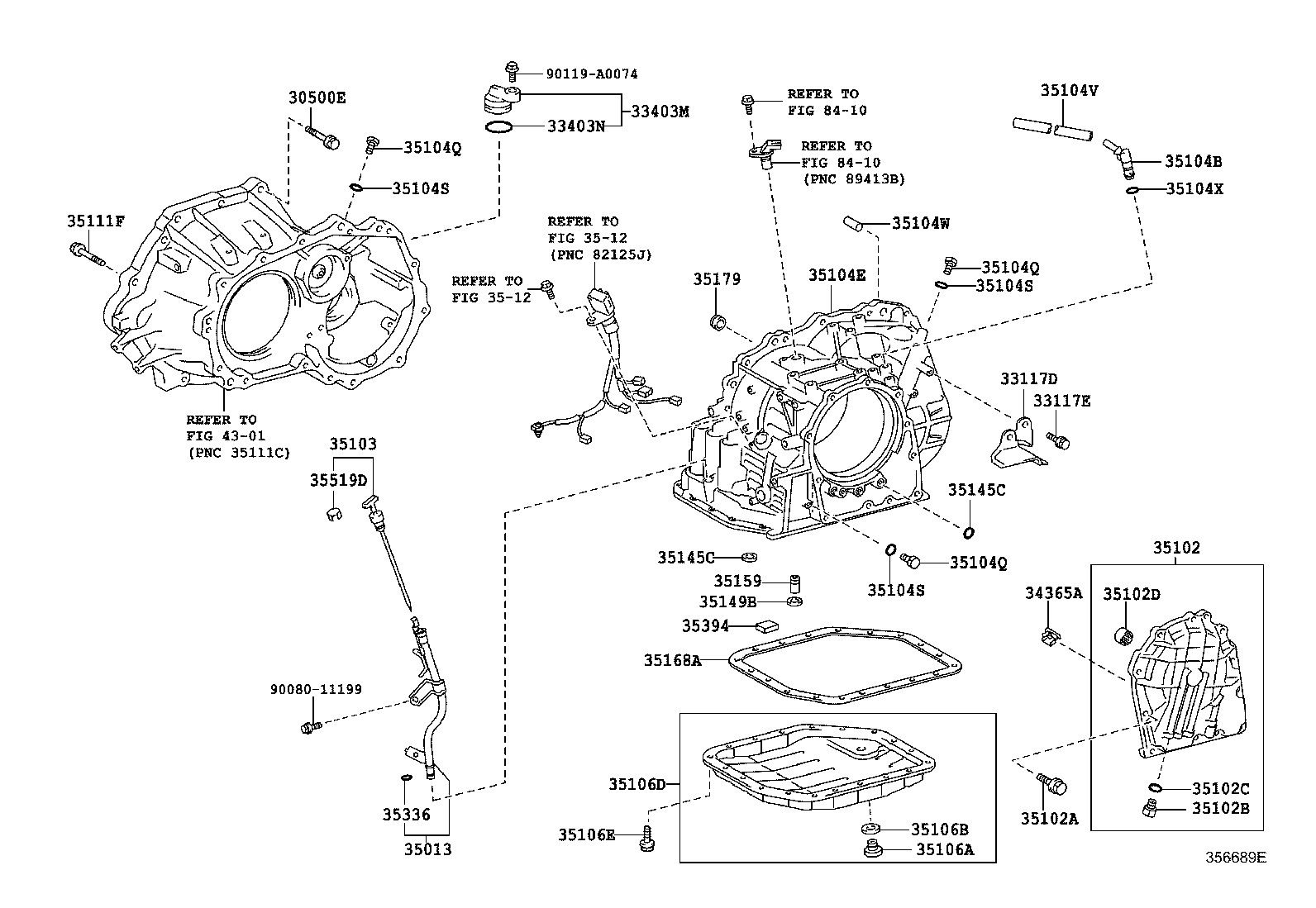 33117-02030 PROTECTOR, AUTOMATIC TRANSMISSION CASE product image
