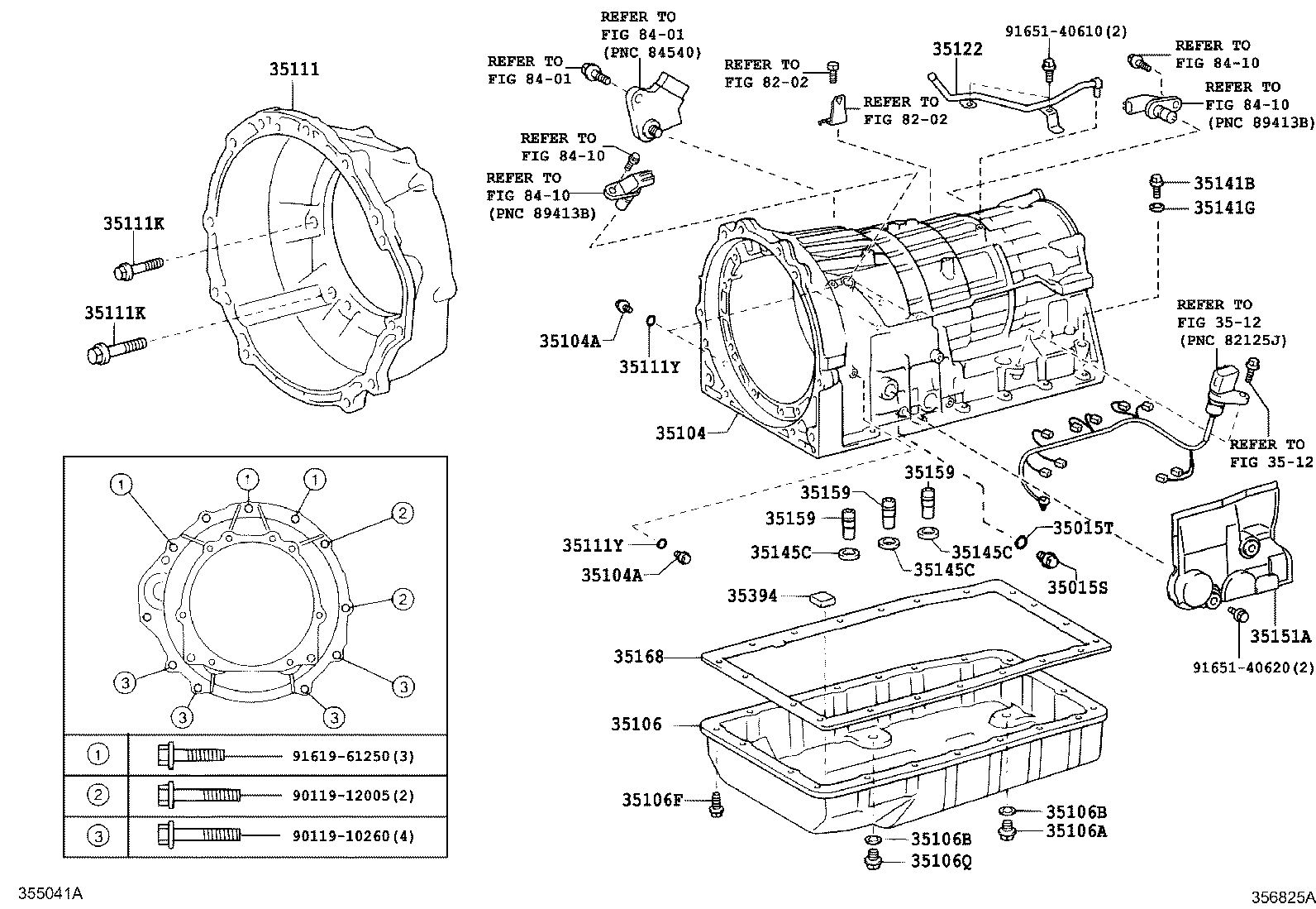 90341-14011 PLUG (FOR AUTOMATIC TRANSMISSION CASE) product image
